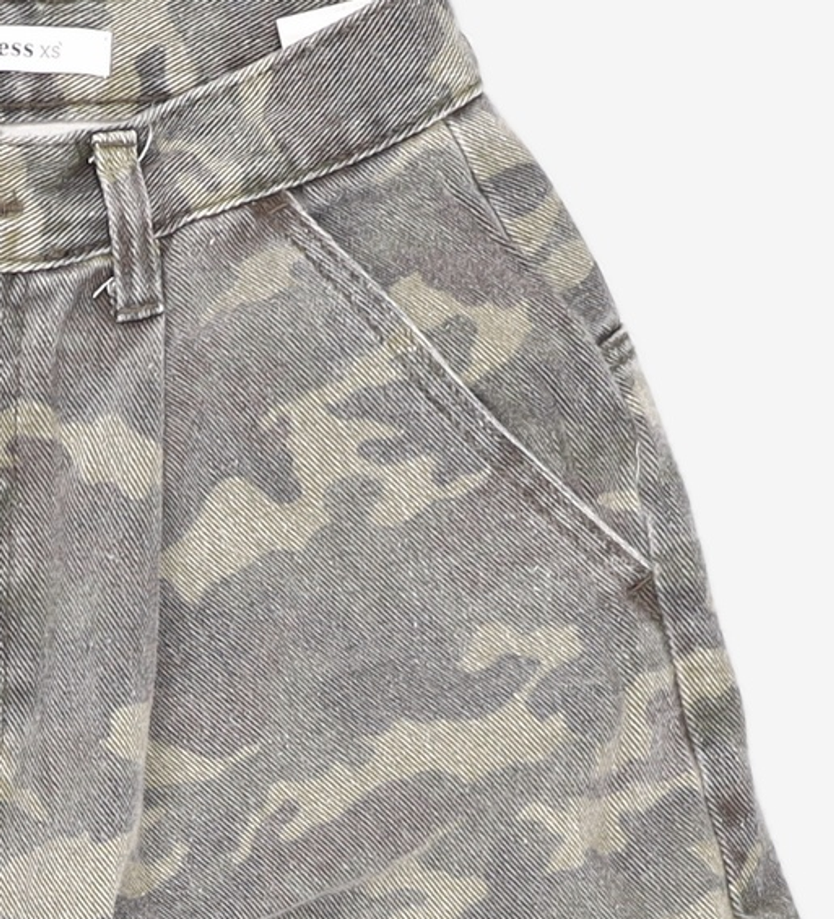 어반드레스(AVANDRESS) Side Big Denim Shorts CAMO XS