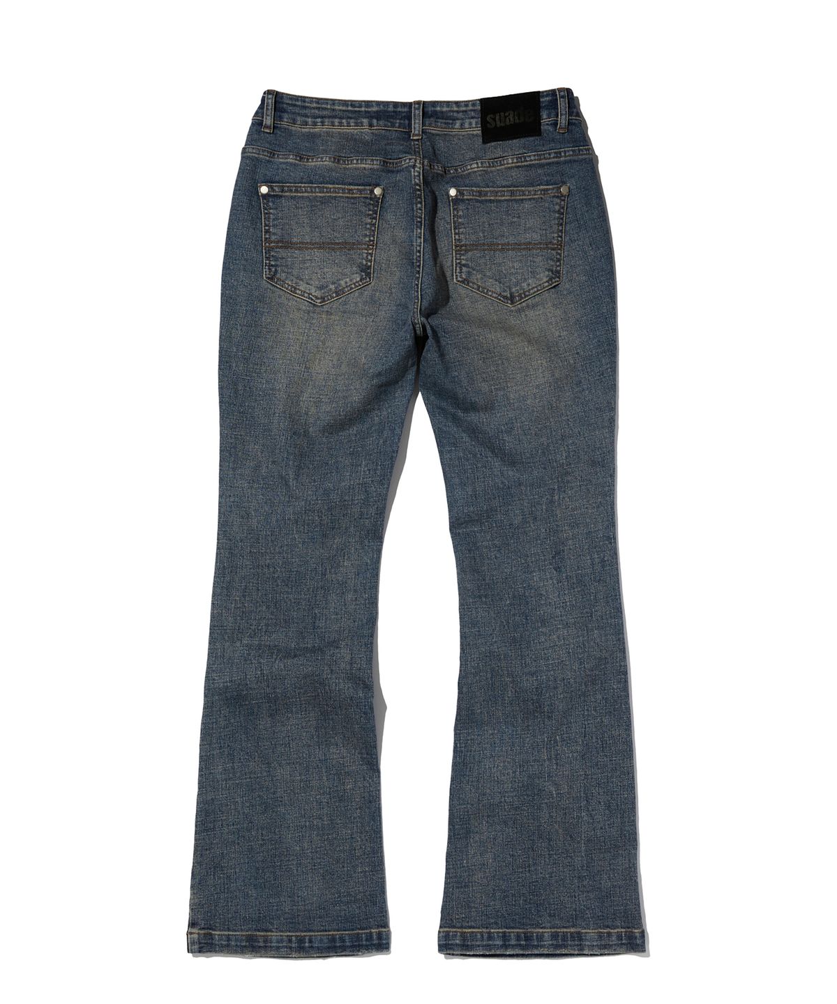 스웨이드(SUADE) SLIM BOOT CUT DENIM [ASH BLUE]