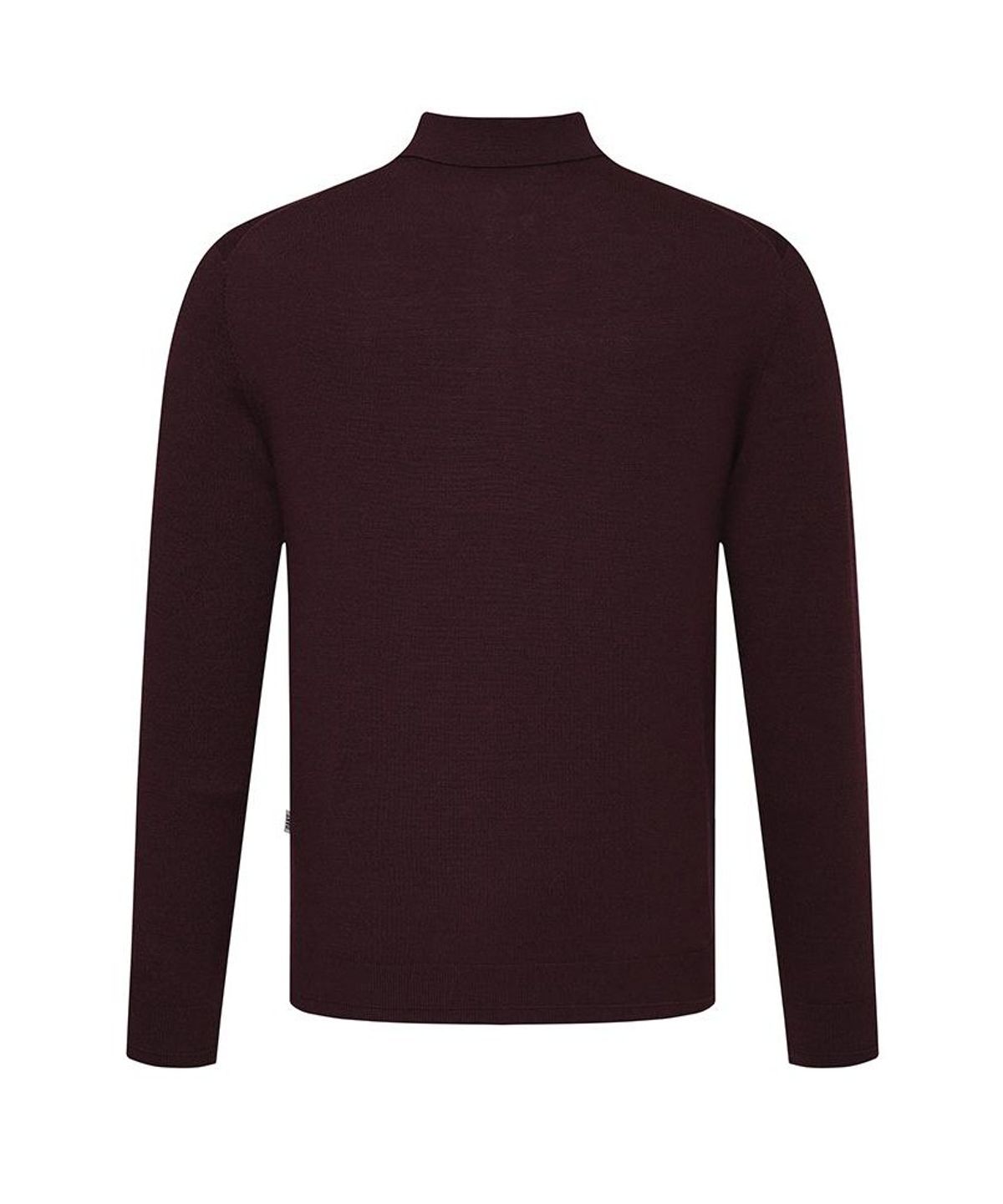 닥스셔츠(DAKS SHIRTS) 울100 카라니트 레귤러핏 레드_DLW3SWTL450R1