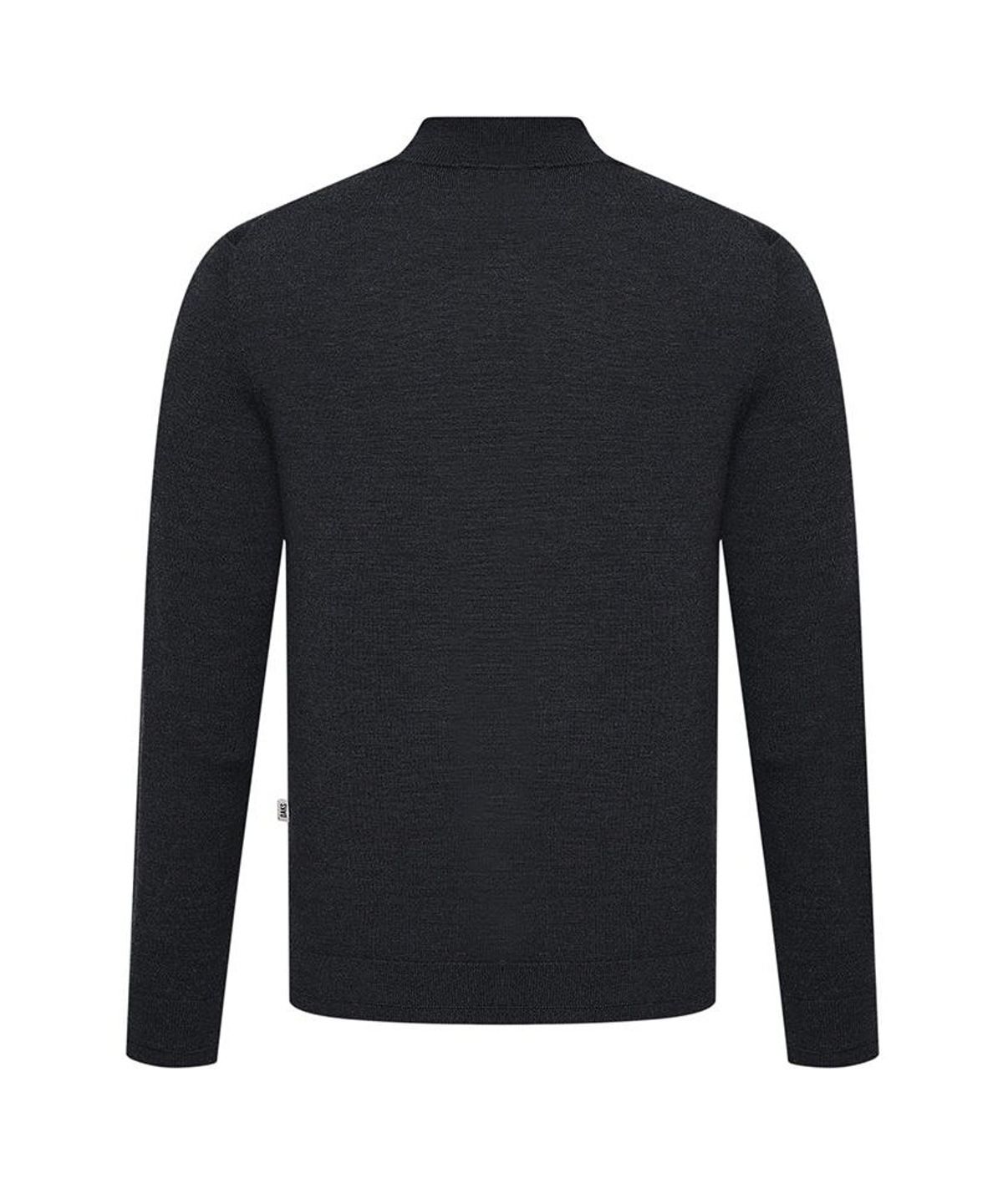 닥스셔츠(DAKS SHIRTS) 울100 터틀넥 니트 레귤러핏 그레이_DLW3SWTN450G1