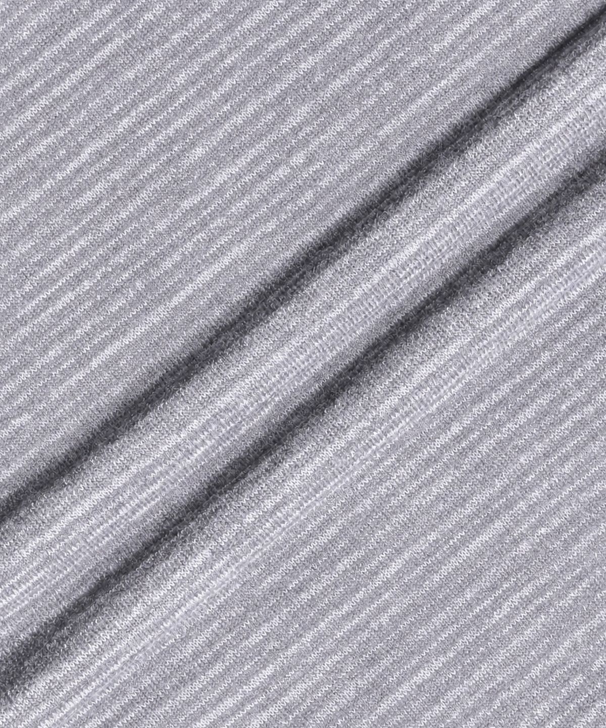 폴리그램(POLYGRAM) 슬럽 멜란지 후드 헨리넥 롱슬리브 - GRAY