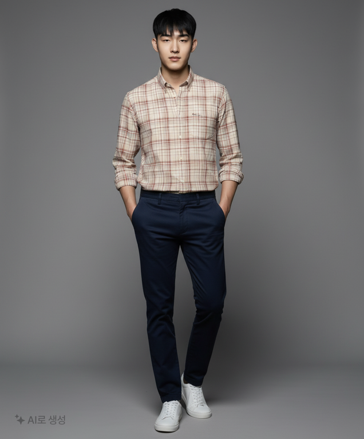 지오다노(GIORDANO) 캐주얼 셔츠 90