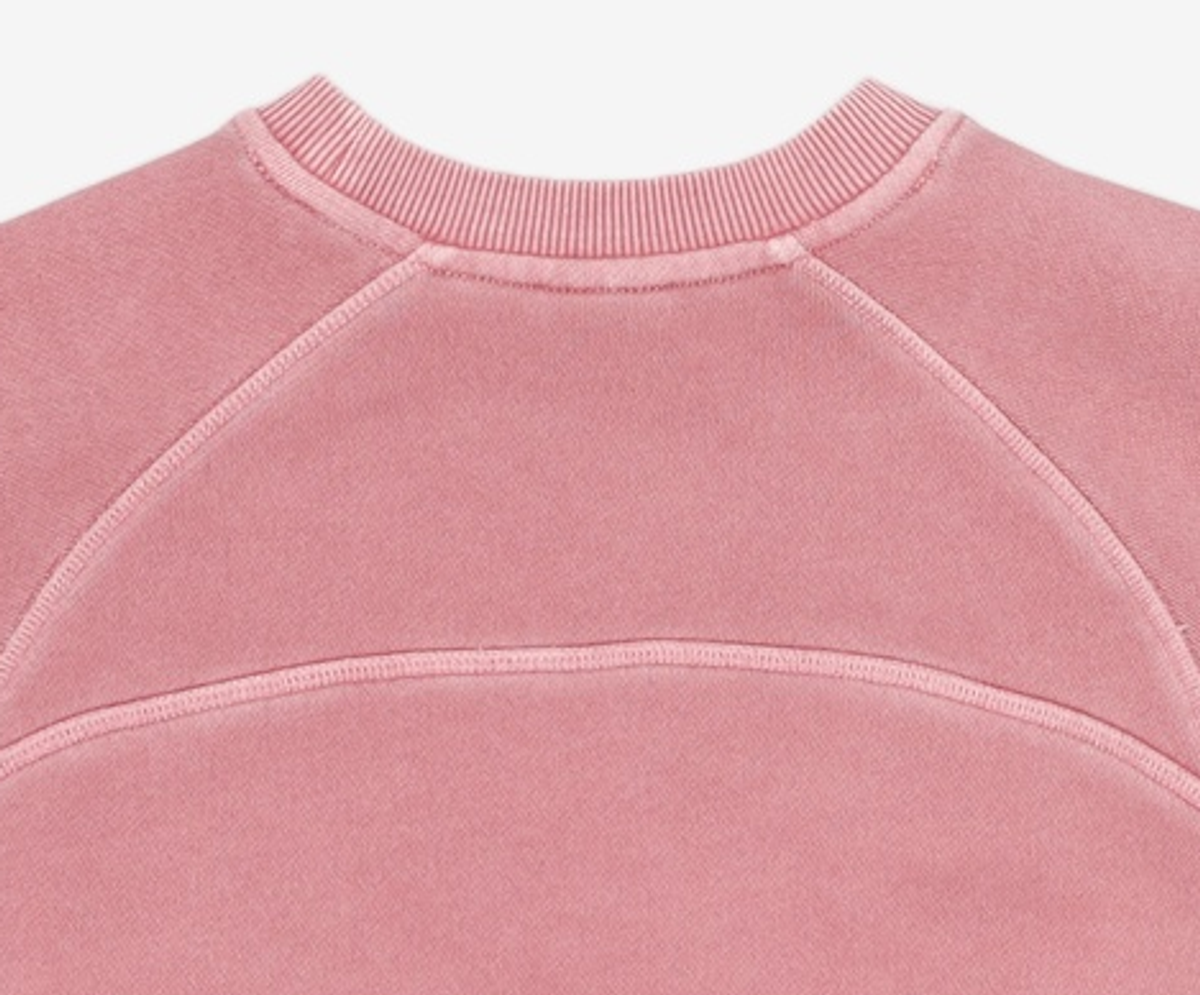 에이치덱스(HDEX) 우먼스 얼웨이즈 피그먼트 스웨트 셔츠 (Pigment Pink) S