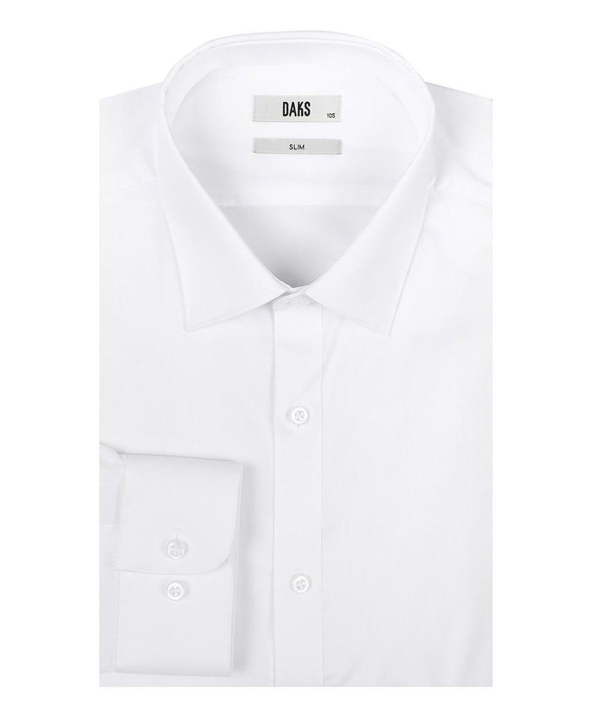 닥스셔츠(DAKS SHIRTS) 이지케어 스트레치 솔리드셔츠 슬림핏 화이트_DMP2SHDL301A1