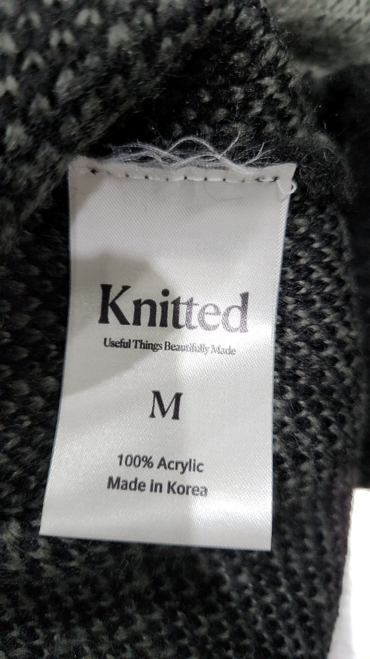니티드(KNITTED) 니트/스웨터 M
