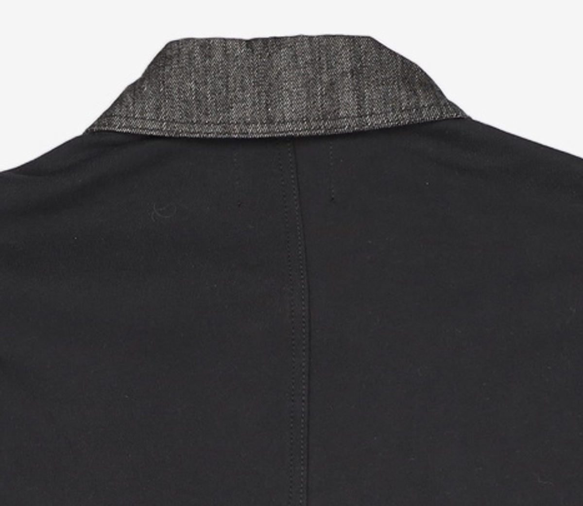 애드오프(ADDOFF) MIX SWEAT DENIM JACKET BLACK M