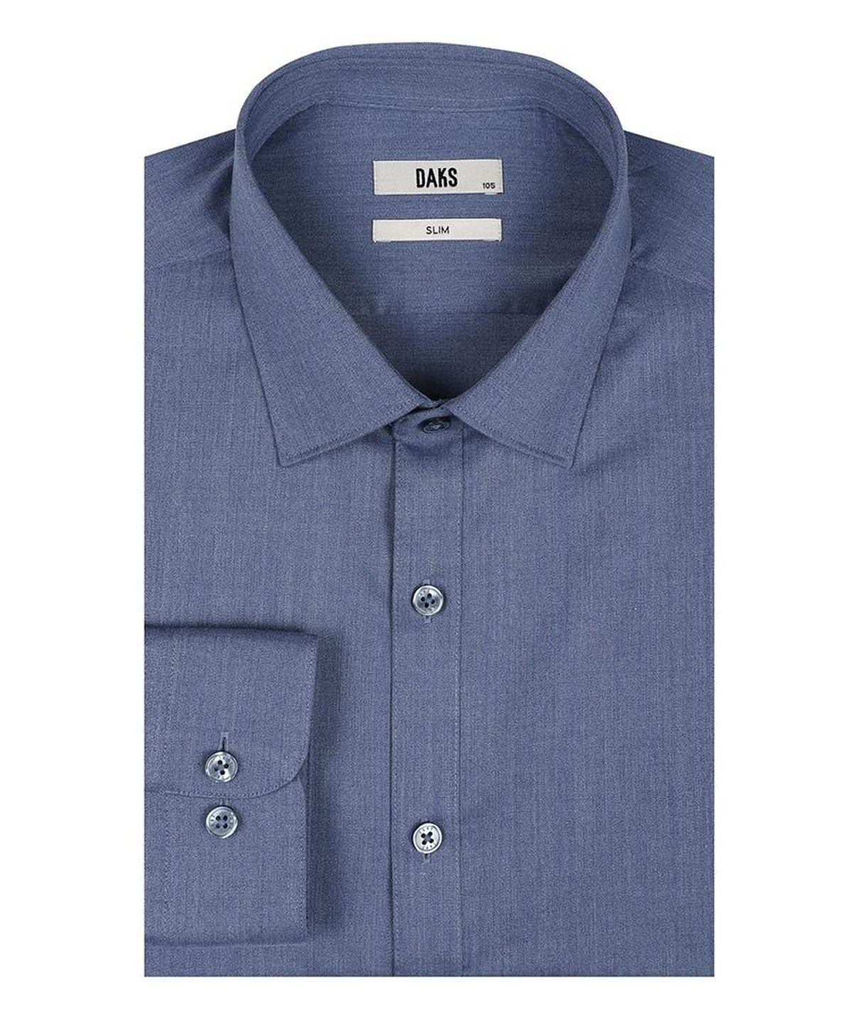 닥스셔츠(DAKS SHIRTS) 이지케어 스트레치 솔리드셔츠 슬림핏 네이비_DMP2SHDL301N1