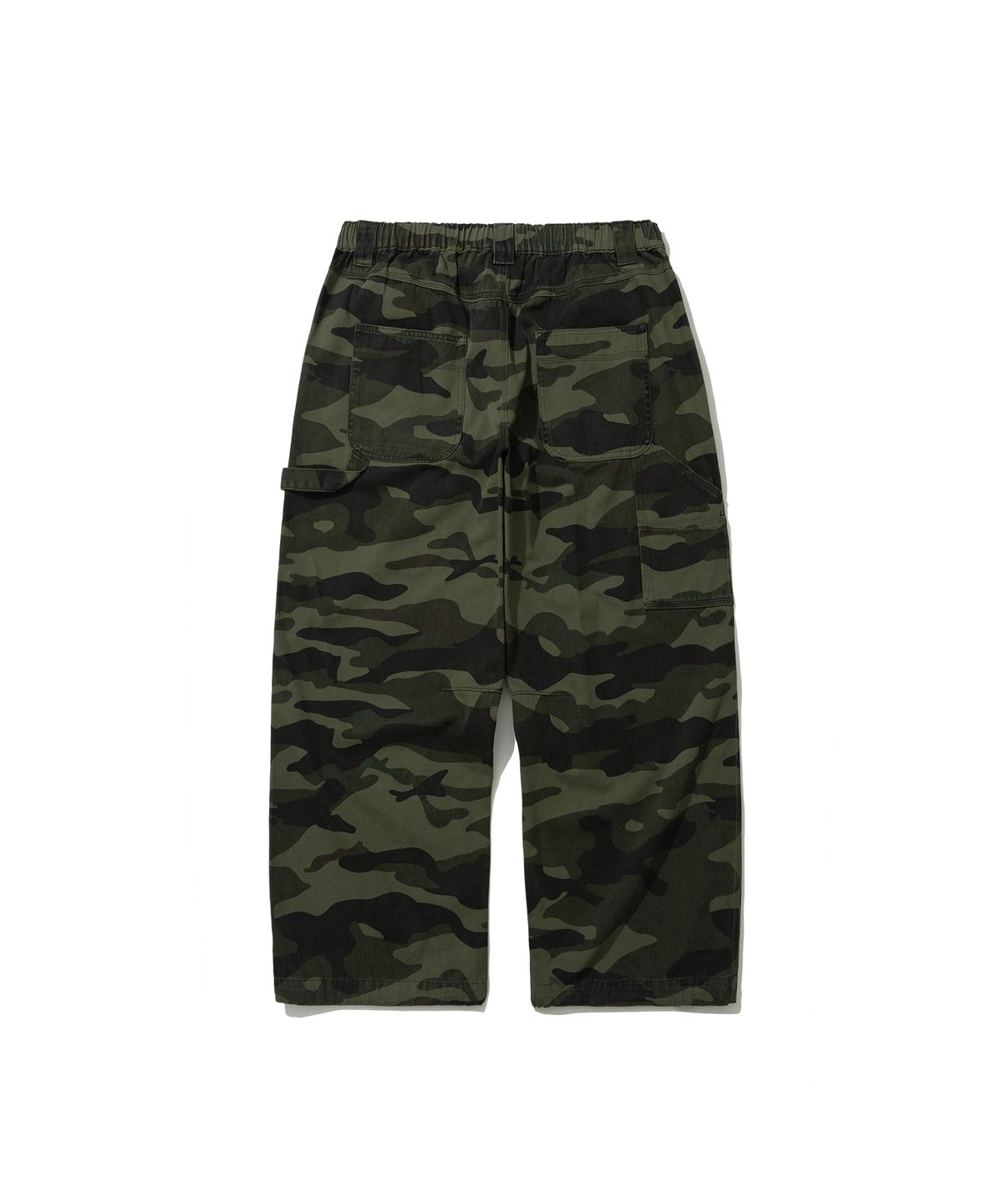 앵글런(ANGLAN) Military Work Wide Pants - Camo