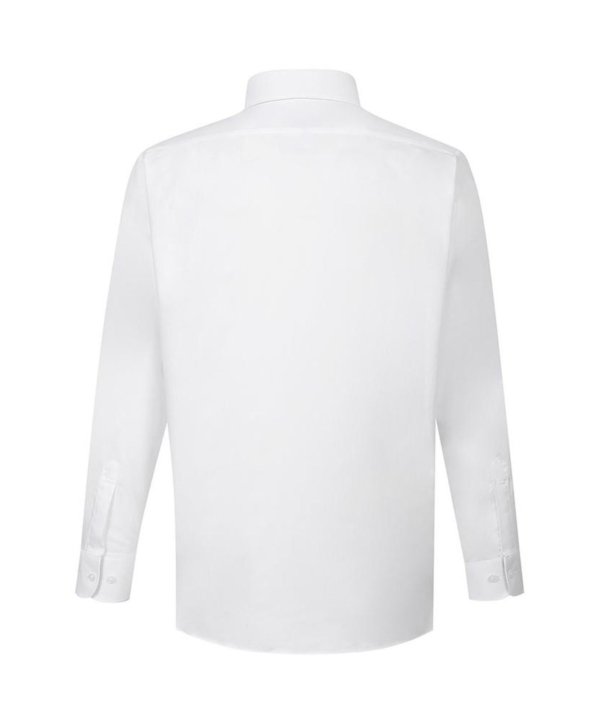 닥스셔츠(DAKS SHIRTS) 이지케어 면혼방 배색 카라 셔츠 레귤러핏 화이트_DMP2SHDL102A1