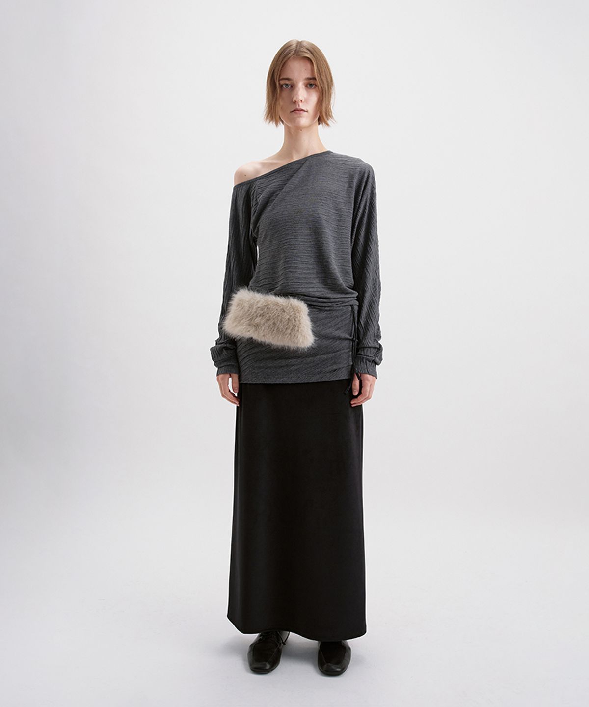 시메트릭 퍼센트(SYMMETRICPERCENT) Fur Collar Warmer / Beige