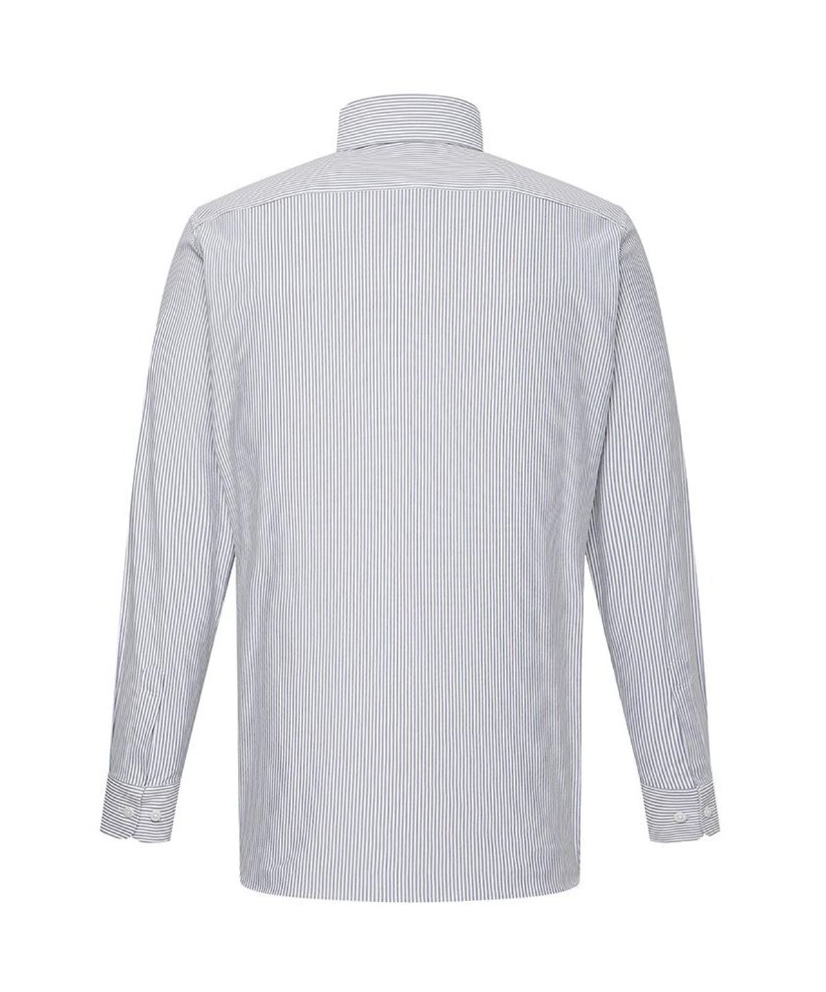 닥스셔츠(DAKS SHIRTS) 노케어 폴리100 스트라이프셔츠 컴포트슬림핏 네이비_DMA1SHDL283N1