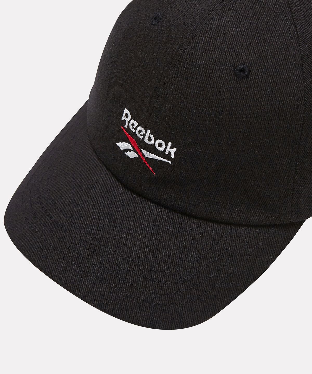 리복(REEBOK) 에센셜 로고 볼캡 - 블랙