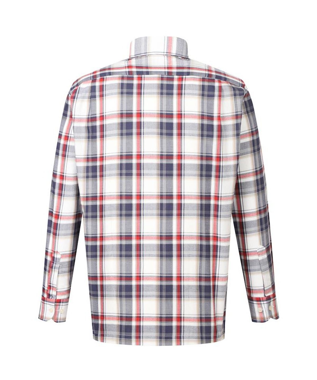 닥스셔츠(DAKS SHIRTS) 면혼방 미디움체크셔츠 레귤러핏 네이비_DMP2SHCL120N1