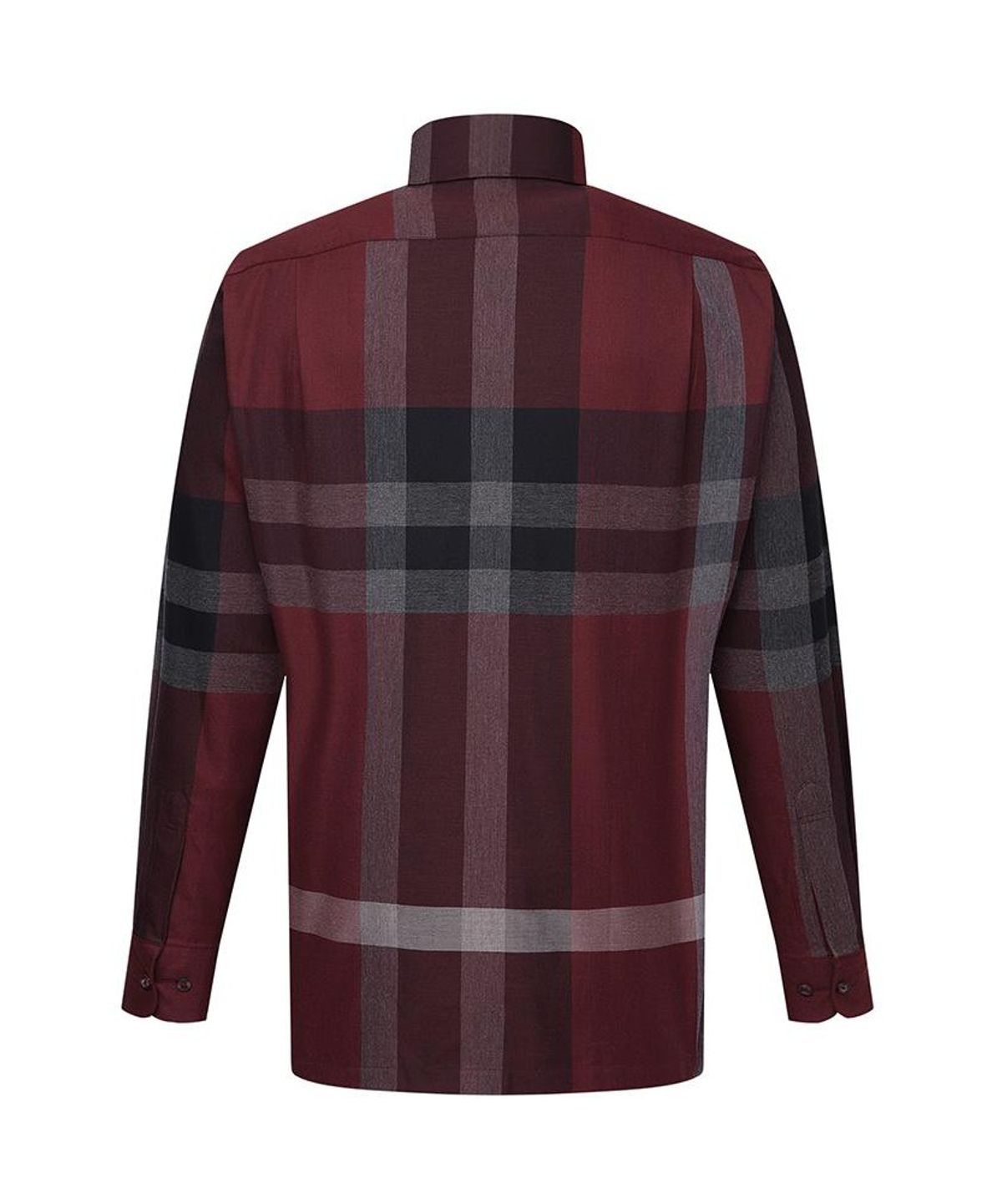닥스셔츠(DAKS SHIRTS) 면혼방 빅체크셔츠 레귤러핏 레드_DMA1SHCL102R1
