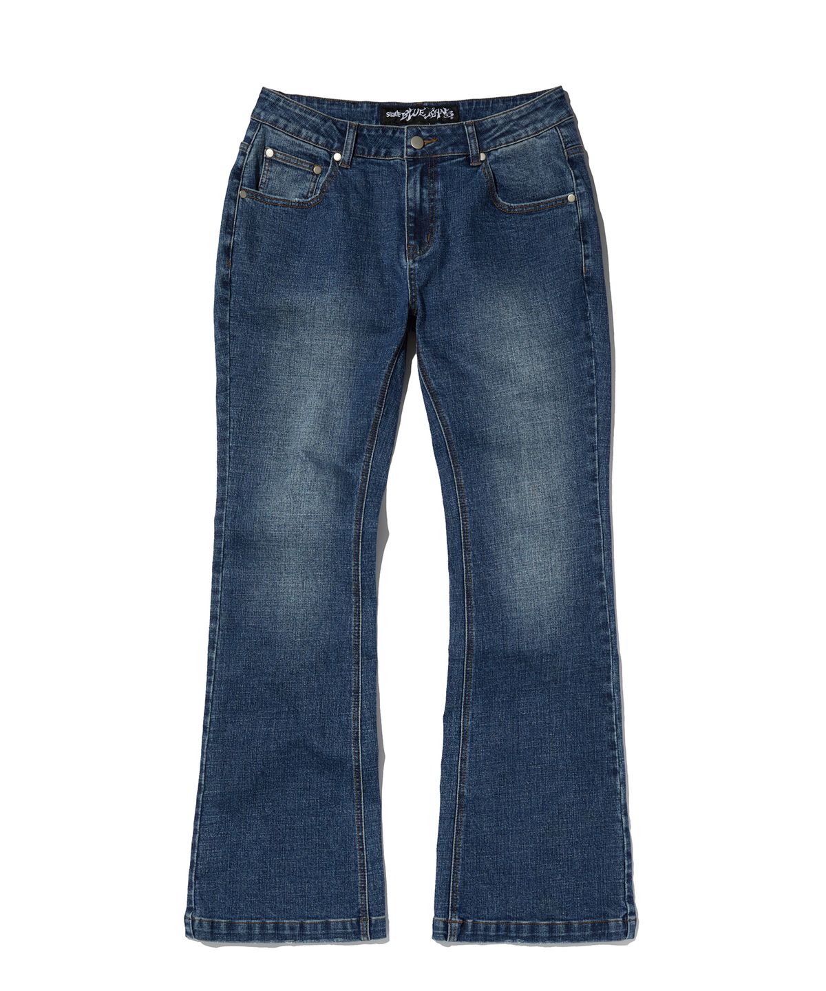 스웨이드(SUADE) SLIM BOOT CUT DENIM [BLUE]