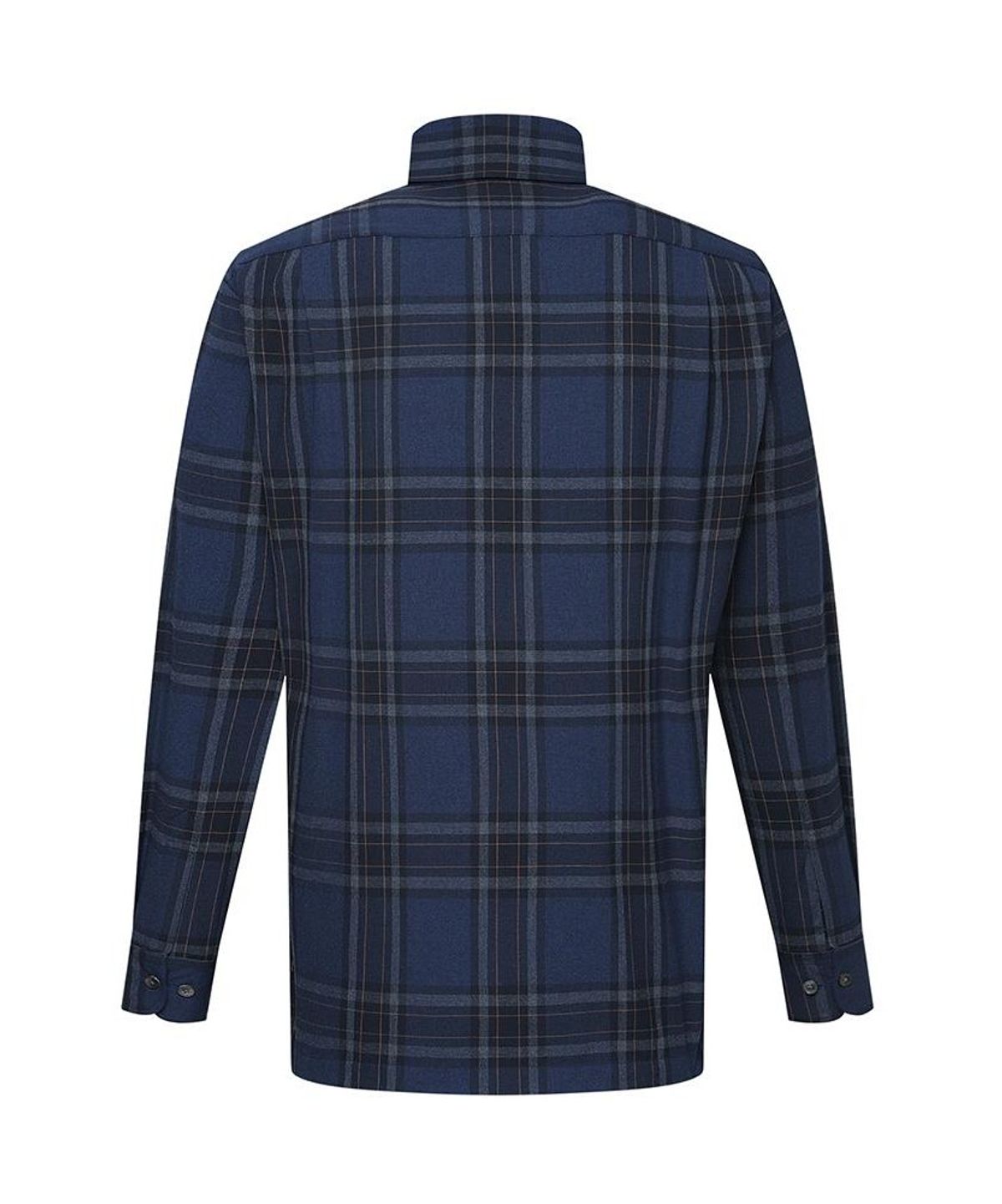 닥스셔츠(DAKS SHIRTS) 이지케어 폴리혼방 미듐체크셔츠 레귤러핏 블루_DMA1SHCL110B1
