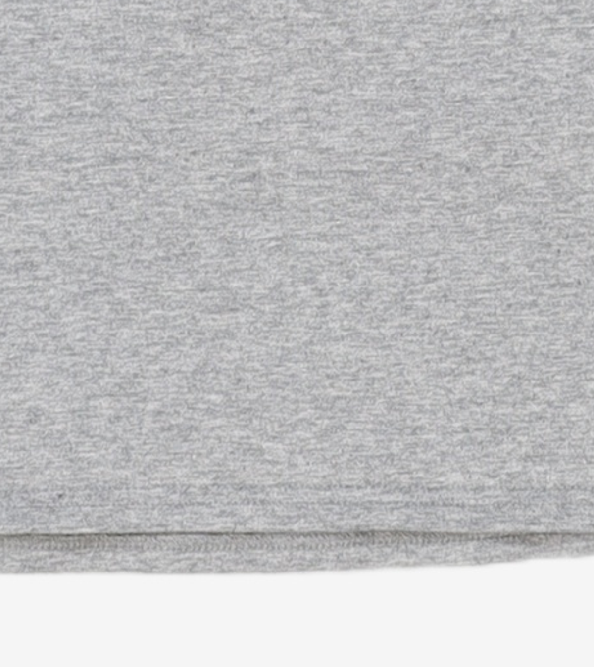 유희(YOUHEE) LETTERING T-SHIRT MELANGE GREY FREE