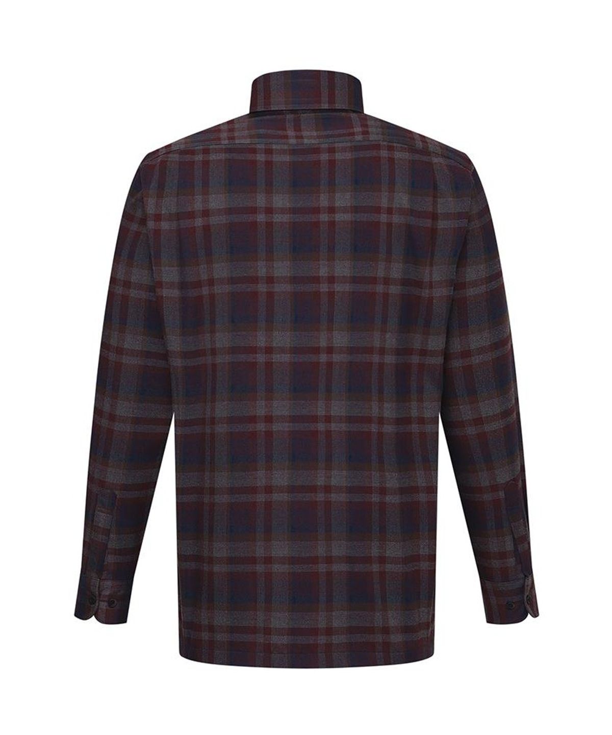 닥스셔츠(DAKS SHIRTS) 이지케어 폴리혼방 체크셔츠 레귤러핏 레드_DLW2SHCL426R1