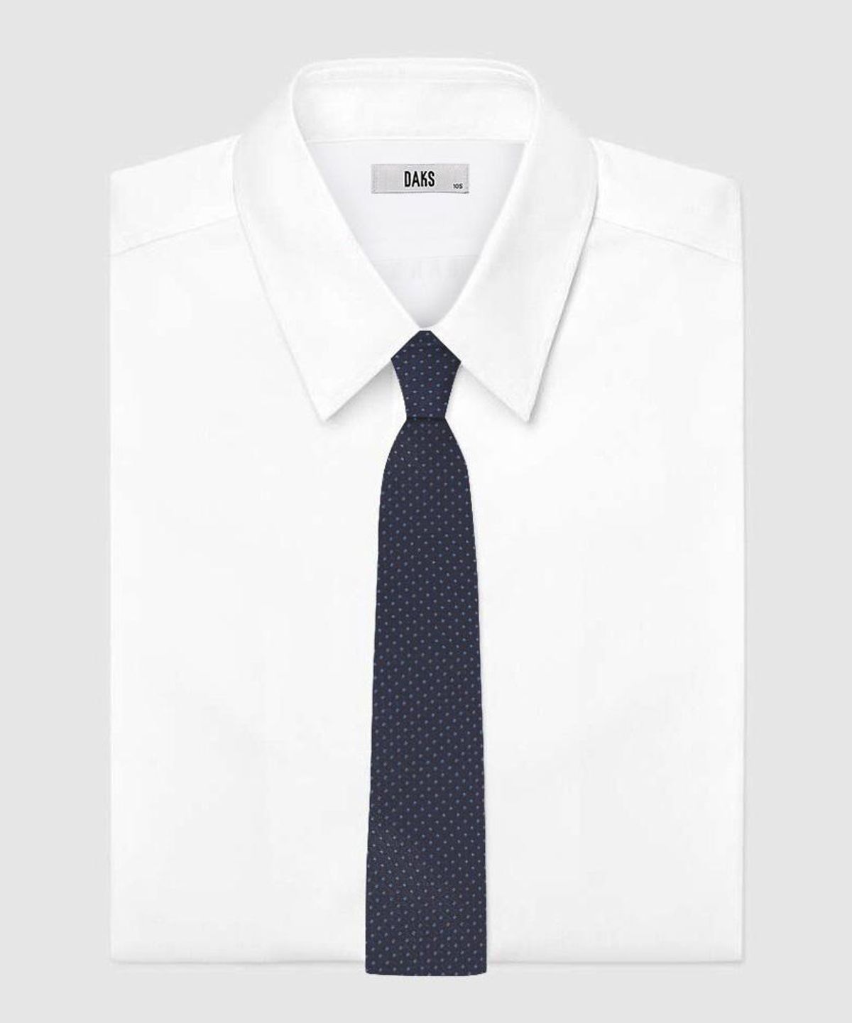 닥스셔츠(DAKS SHIRTS) 실크100 올오버 넥타이 네이비_DMF1ACF1248N1