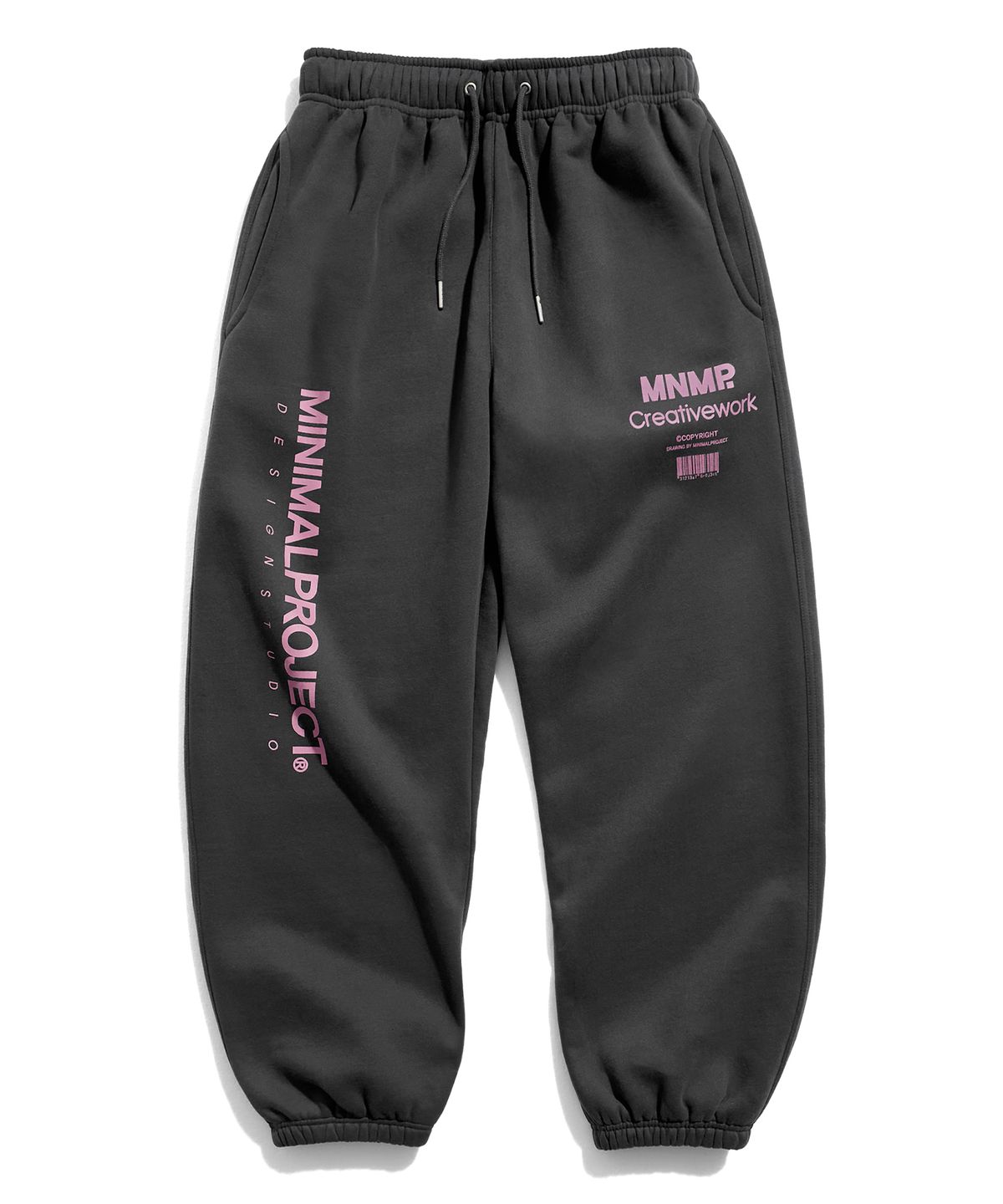 미니멀프로젝트(MINIMALPROJECT) 액시스 헤비웨이트 기모  스웻 팬츠 MTP303 [DARKGRAY]