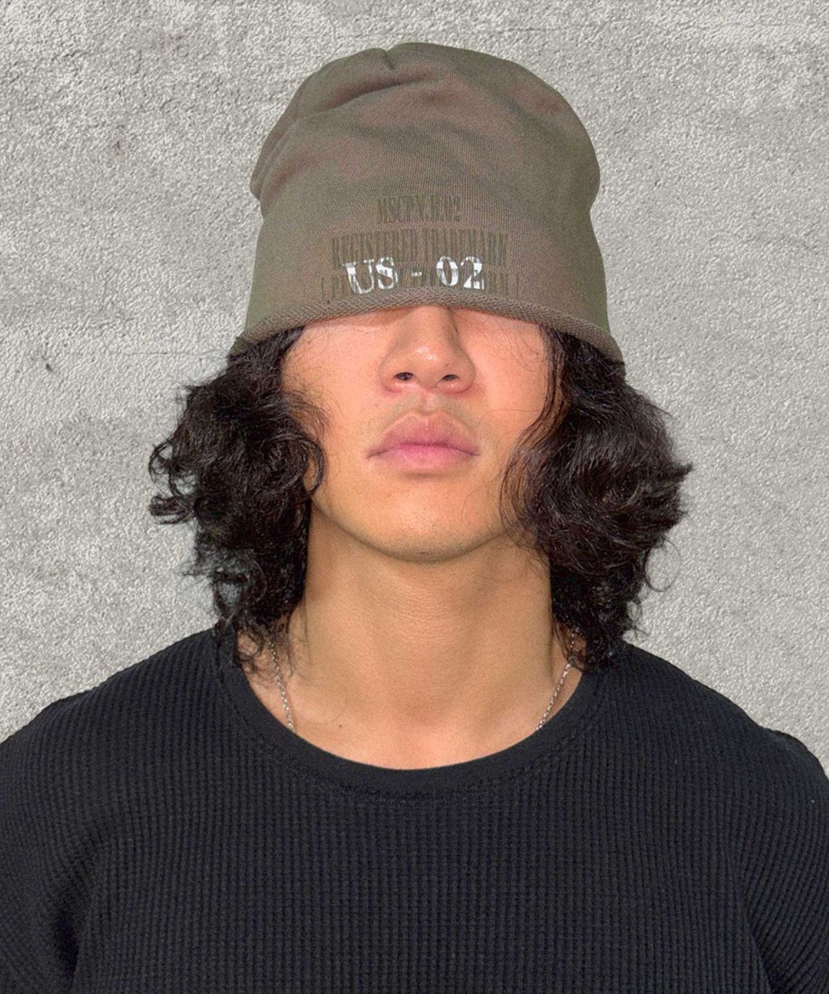마스컴퍼니(MASCOMPANY) US Sweat Beanie - Brown