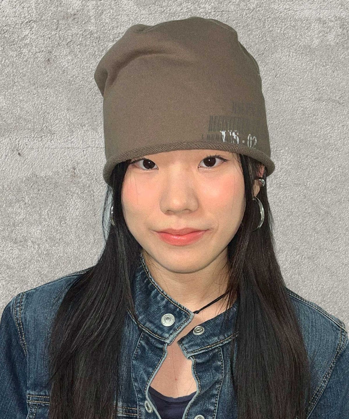 마스컴퍼니(MASCOMPANY) US Sweat Beanie - Brown