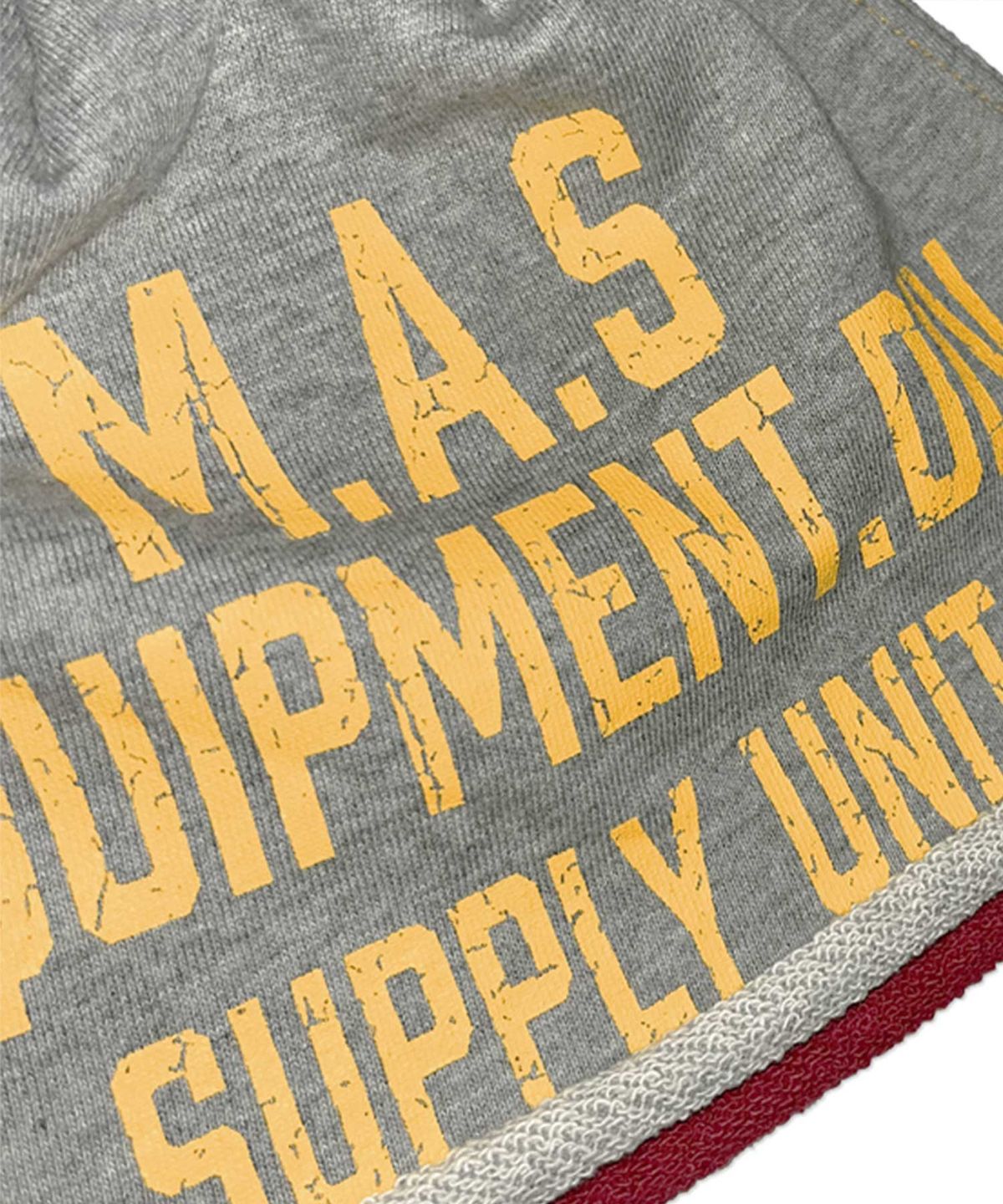 마스컴퍼니(MASCOMPANY) Color Block Sweat Beanie - Gray