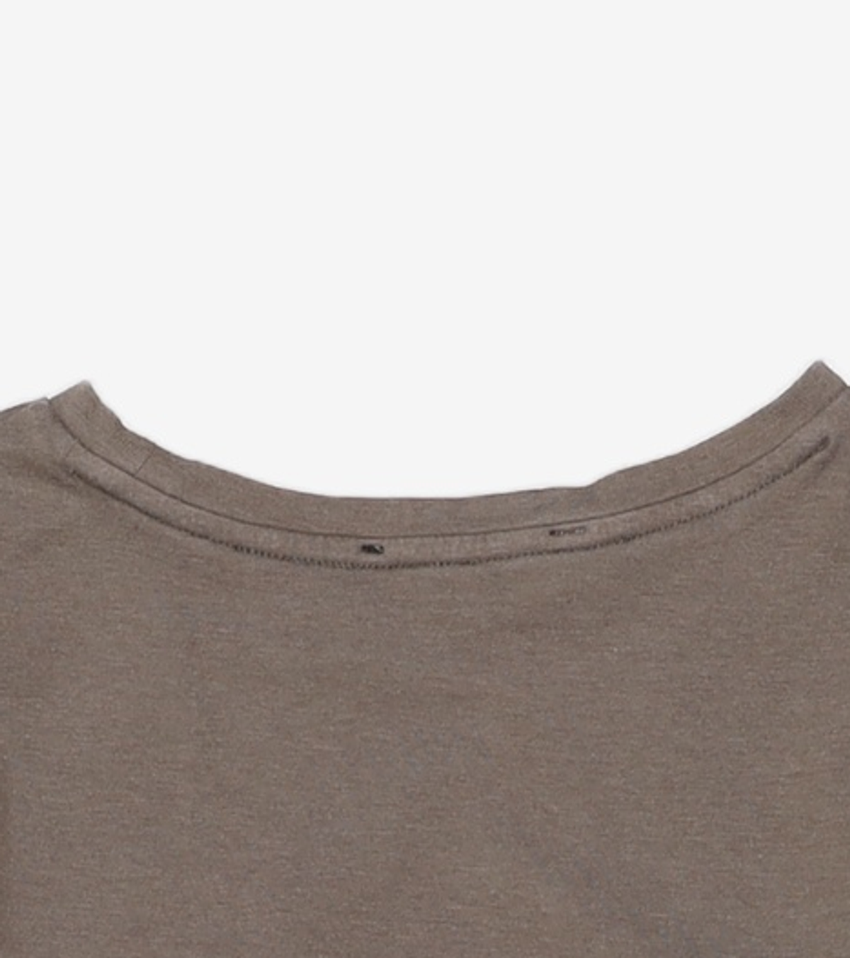 다이애그널(DIAGONAL) SOFT FLARE TEE (grey) XS