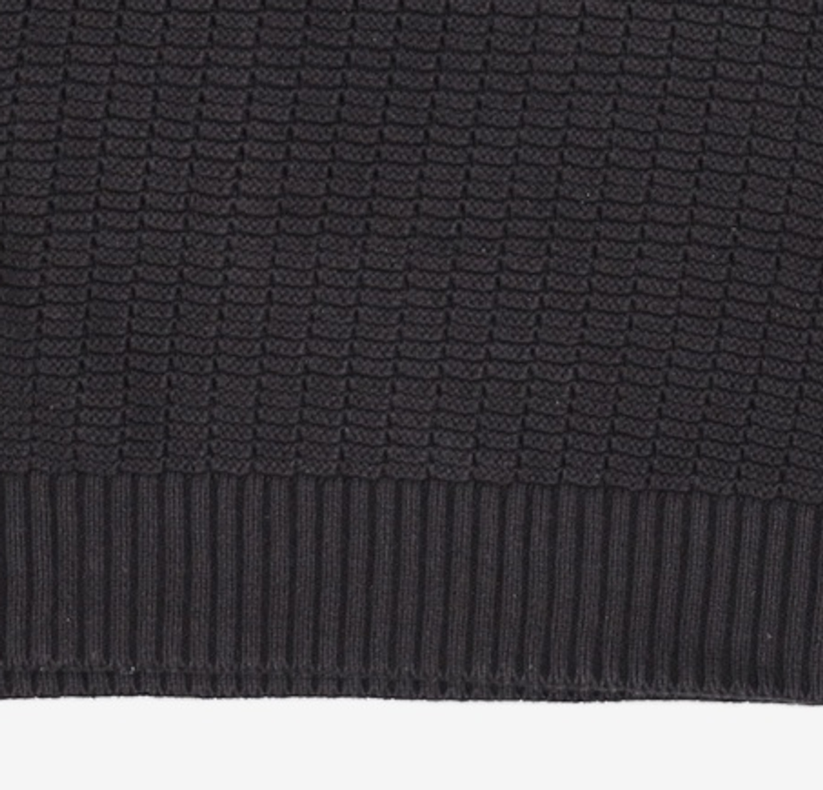 마틴플랜(MARTIN PLAN) Rose Half Knit Shirts - BLACK S