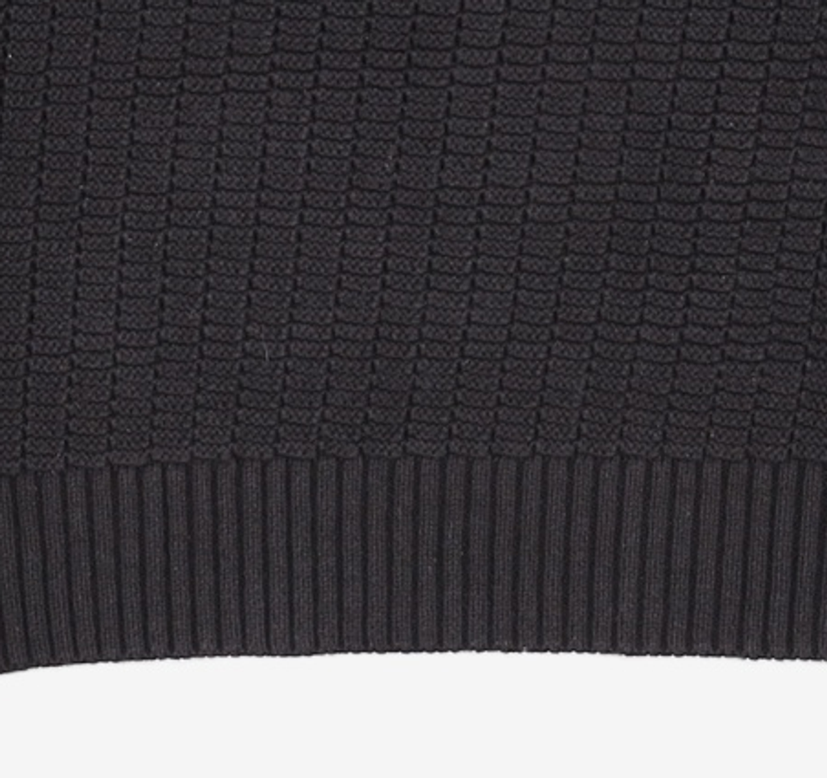 마틴플랜(MARTIN PLAN) Rose Half Knit Shirts - BLACK S