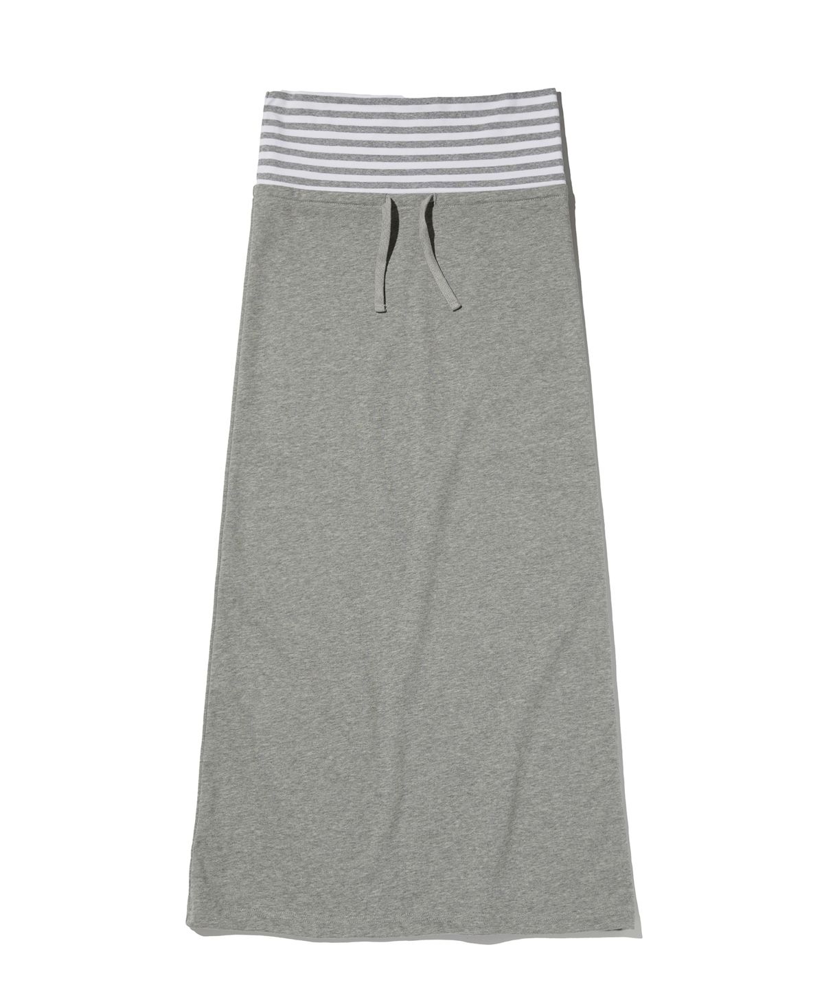 스웨이드(SUADE) LAYERED LONG SKIRT [GRAY]