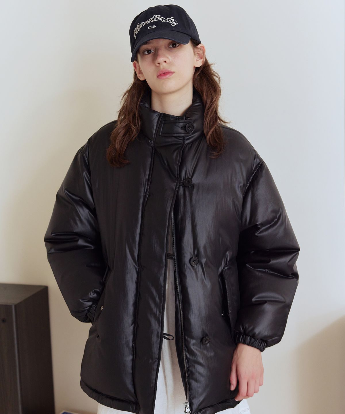 애프터아워즈(AFTERHOURS) MID-LENGTH DOWN JACKET V3 (BLACK)
