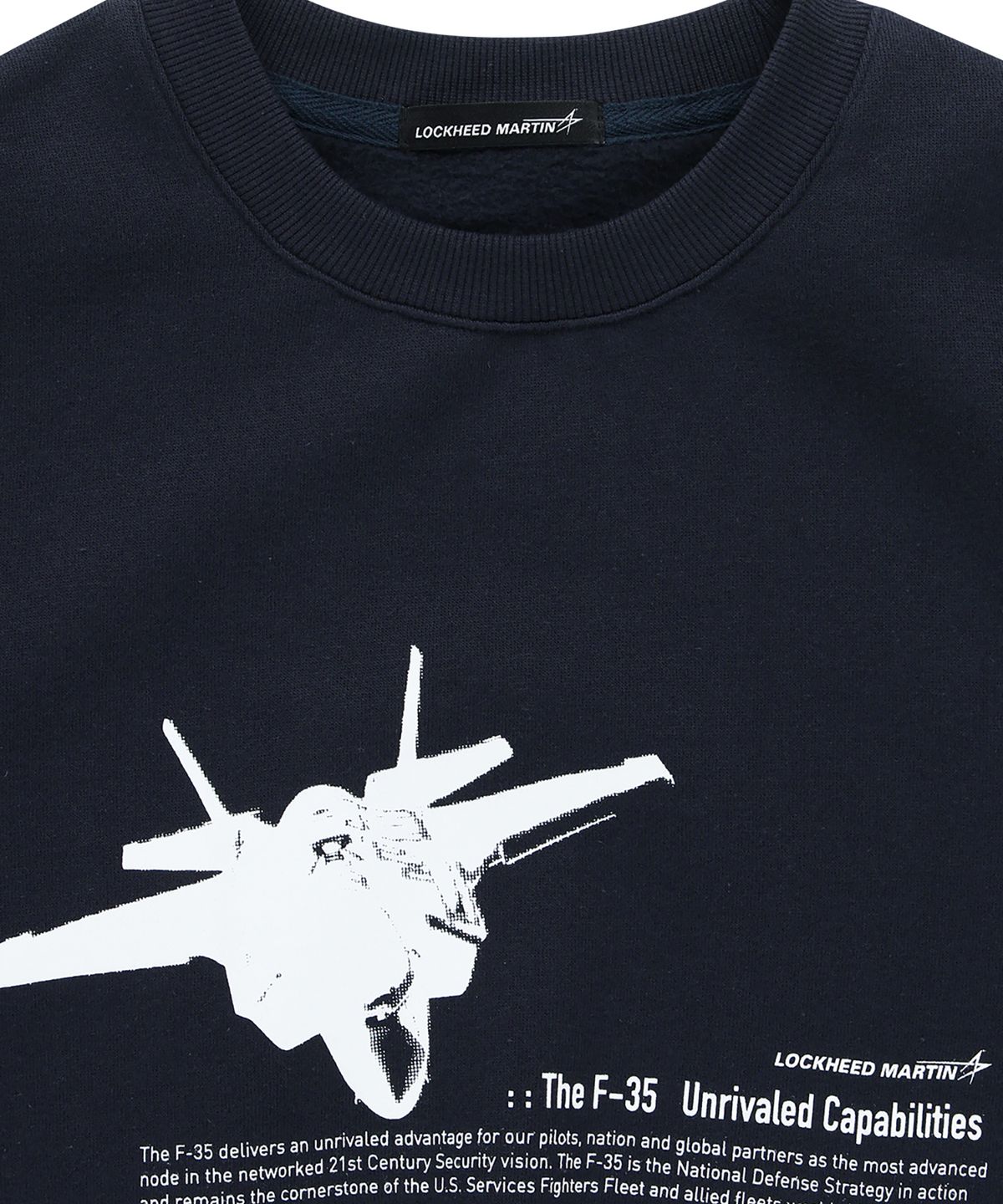 록히드마틴(LOCKHEED MARTIN) LM F-35 SWEATSHIRTS(L45UTL011NAY)
