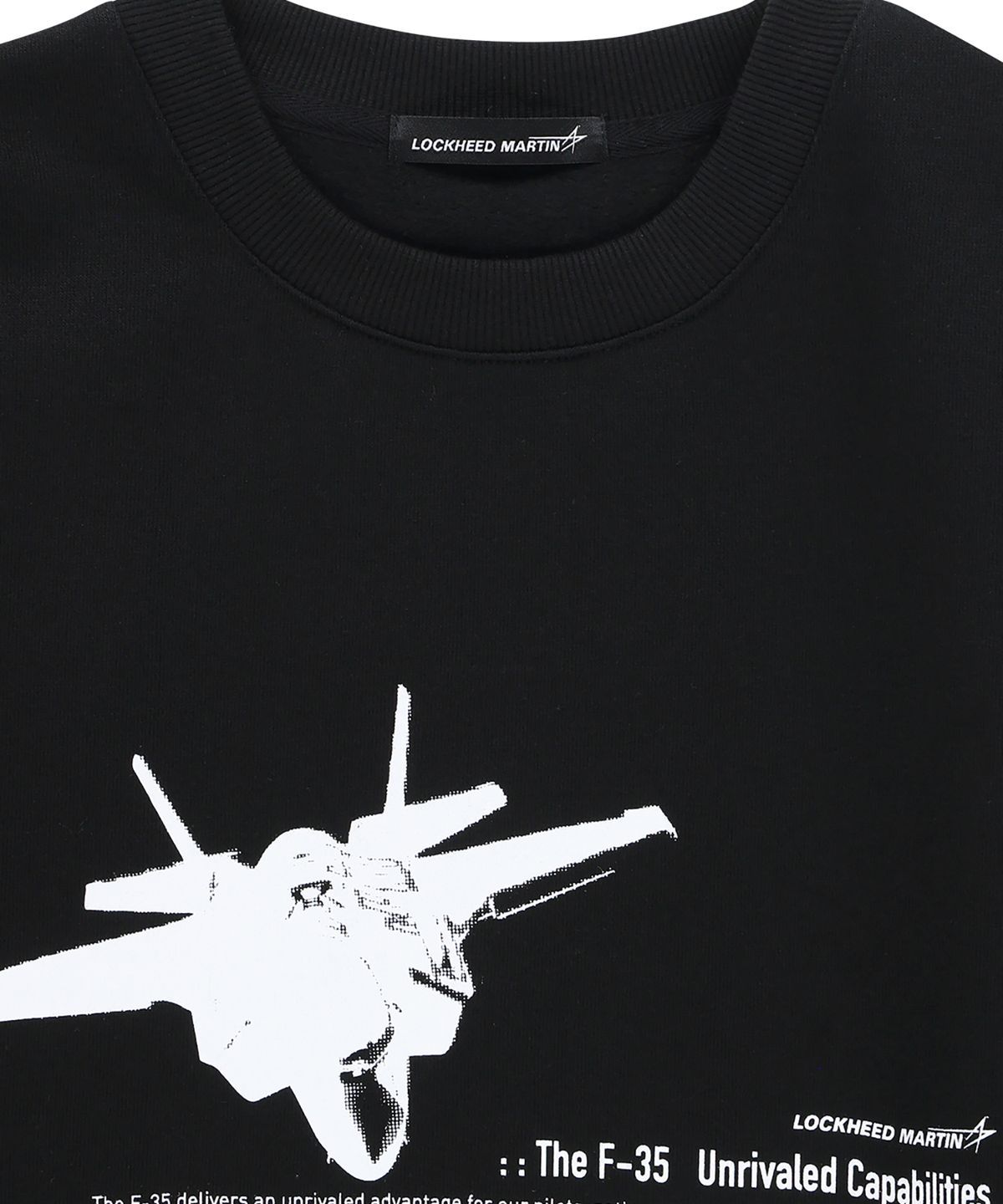 록히드마틴(LOCKHEED MARTIN) LM F-35 SWEATSHIRTS(L45UTL011BLK)