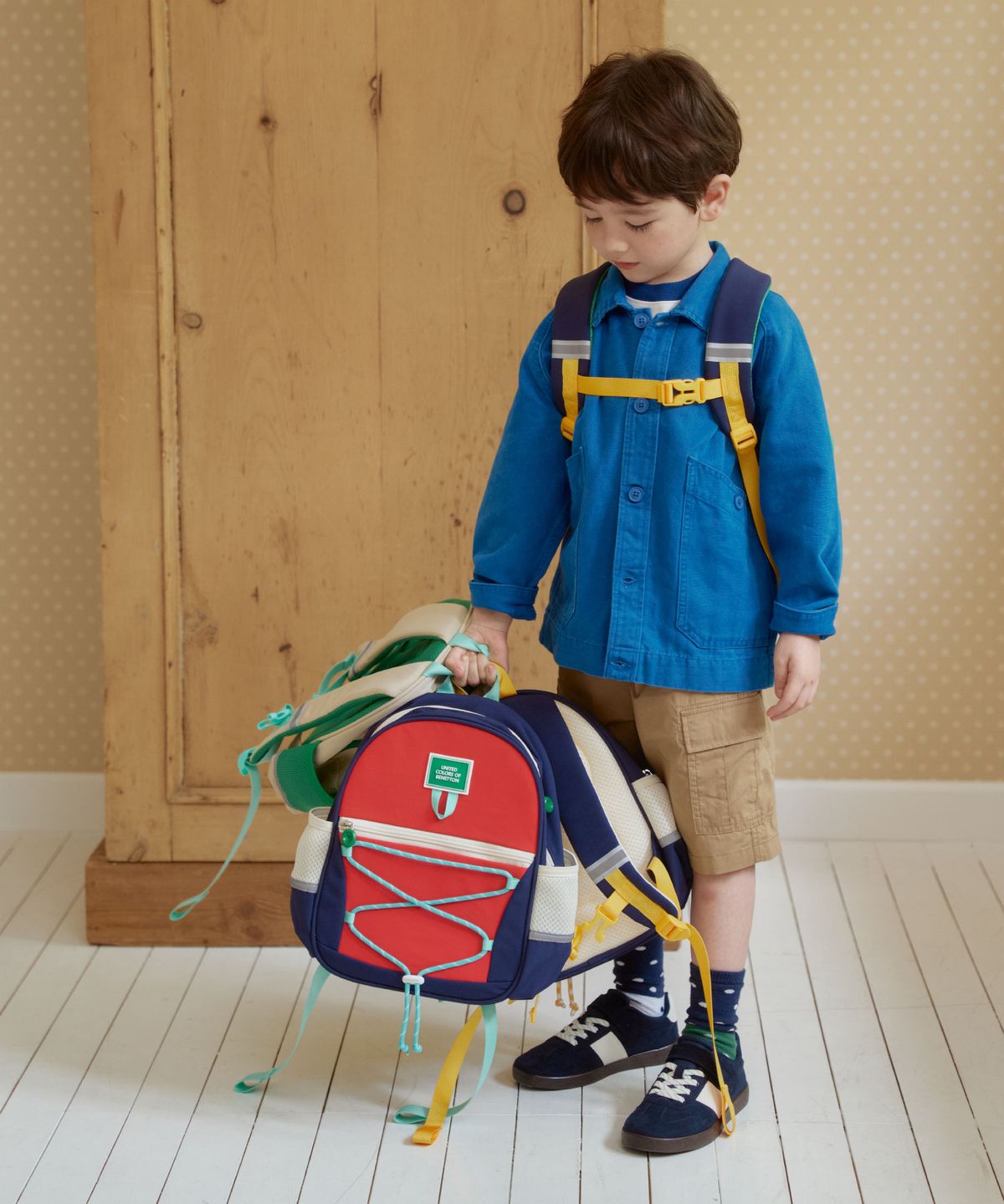 베네통키즈(BENETTONKIDS) 키즈 조이 스트링 백팩 (6colors)