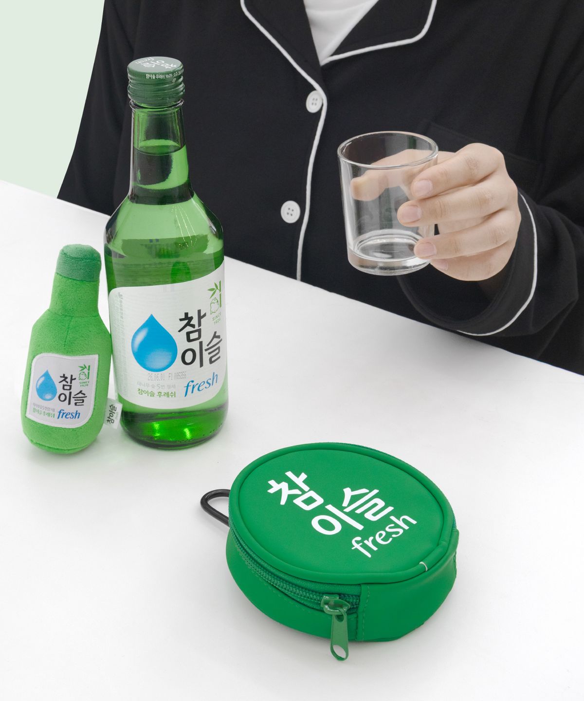 나라홈데코(NARAHOMEDECO) 참이슬 소주병키링 후레쉬