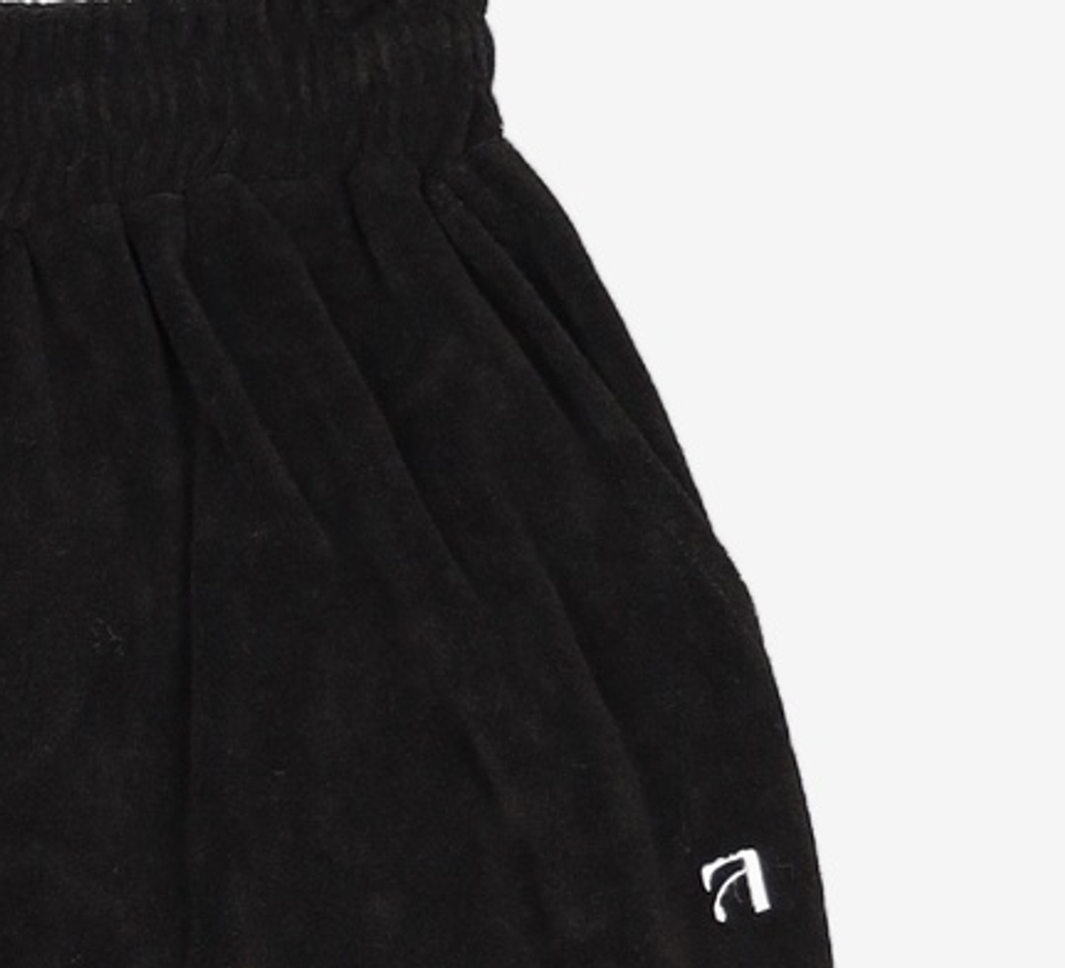 트리밍버드(TREEMINGBIRD) Terry Set-up Pants [ Black ] S