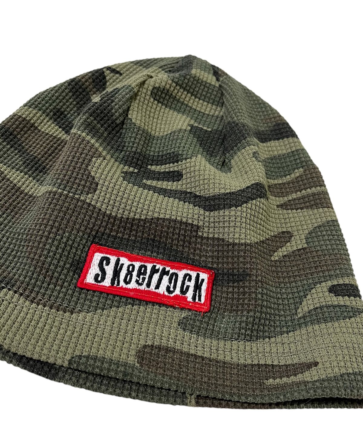 스케이터락(SK8ER ROCK) Camouflage Waffle Beanie (Khaki)