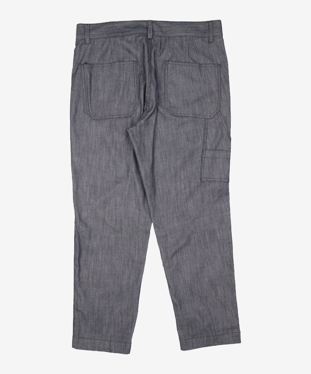 컨티먼트(CONTEMENT) LYOCELL DENIM CROPPED GOLF PANTS_DARK NAVY L