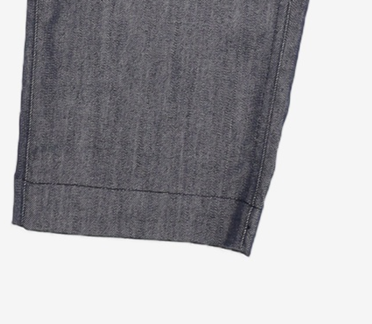 컨티먼트(CONTEMENT) LYOCELL DENIM CROPPED GOLF PANTS_DARK NAVY L