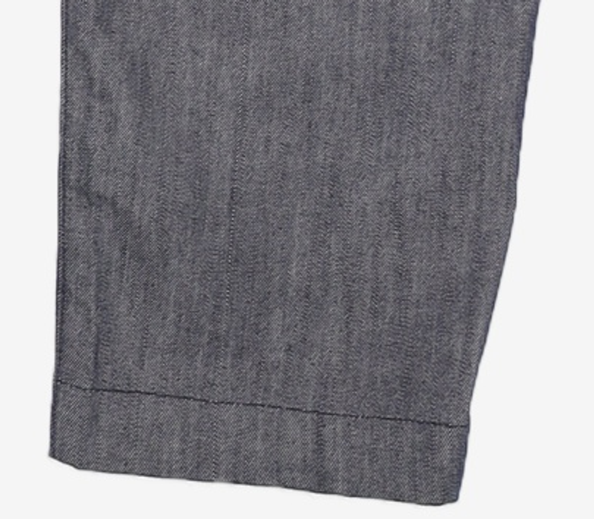 컨티먼트(CONTEMENT) LYOCELL DENIM CROPPED GOLF PANTS_DARK NAVY L