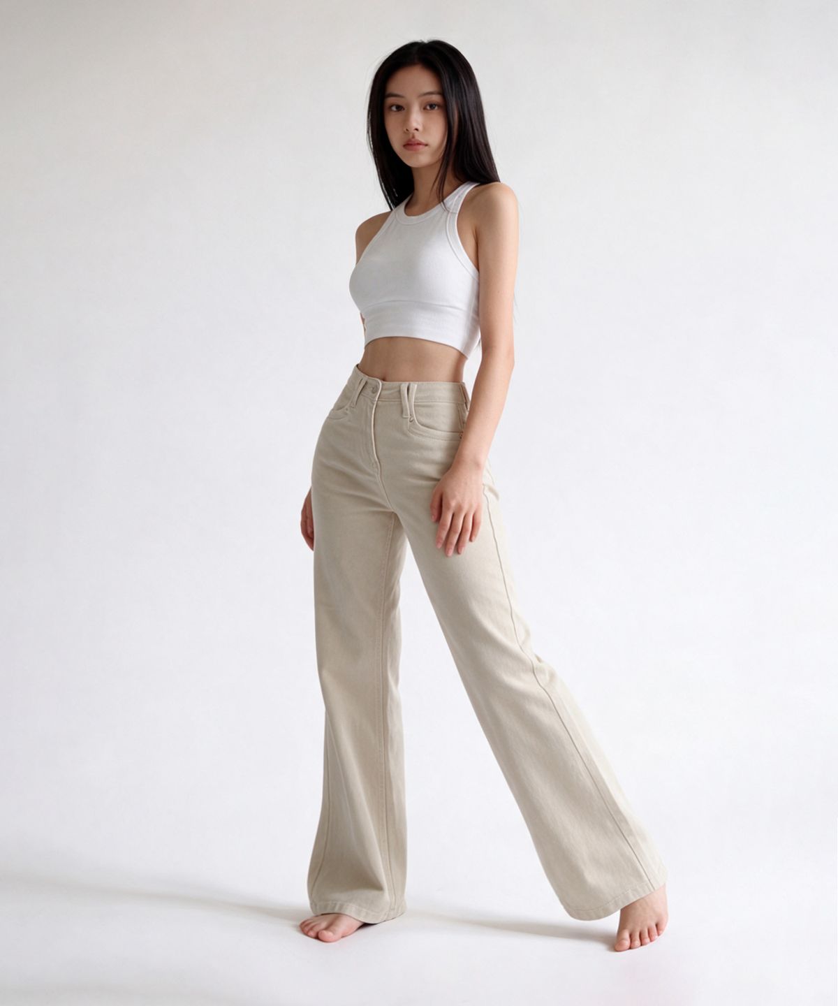 스틸스(STEELS) 파워스트레치 릴렉스핏 데님
