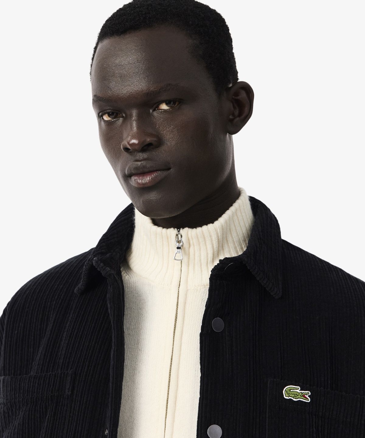 라코스테(LACOSTE) 남성 코듀로이 패딩 셔켓 CH3796-56N 031