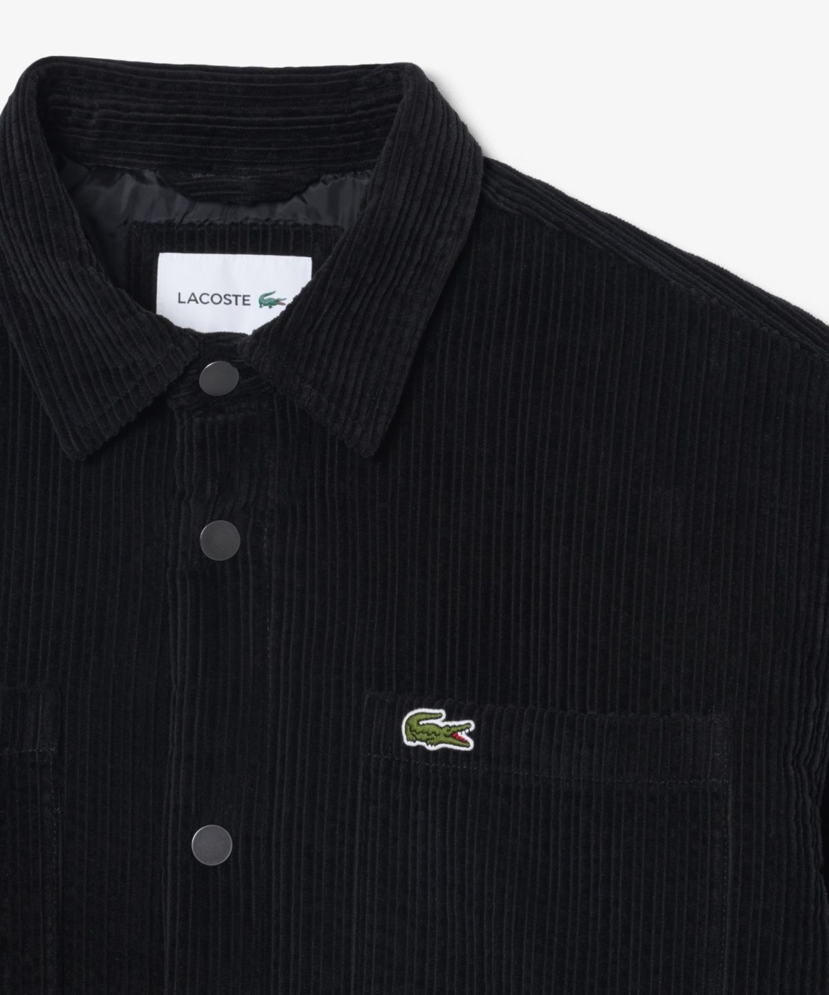 라코스테(LACOSTE) 남성 코듀로이 패딩 셔켓 CH3796-56N 031
