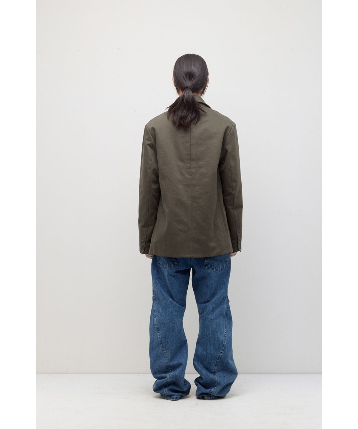 해칭룸(HATCHINGROOM) Pea Coat Khaki