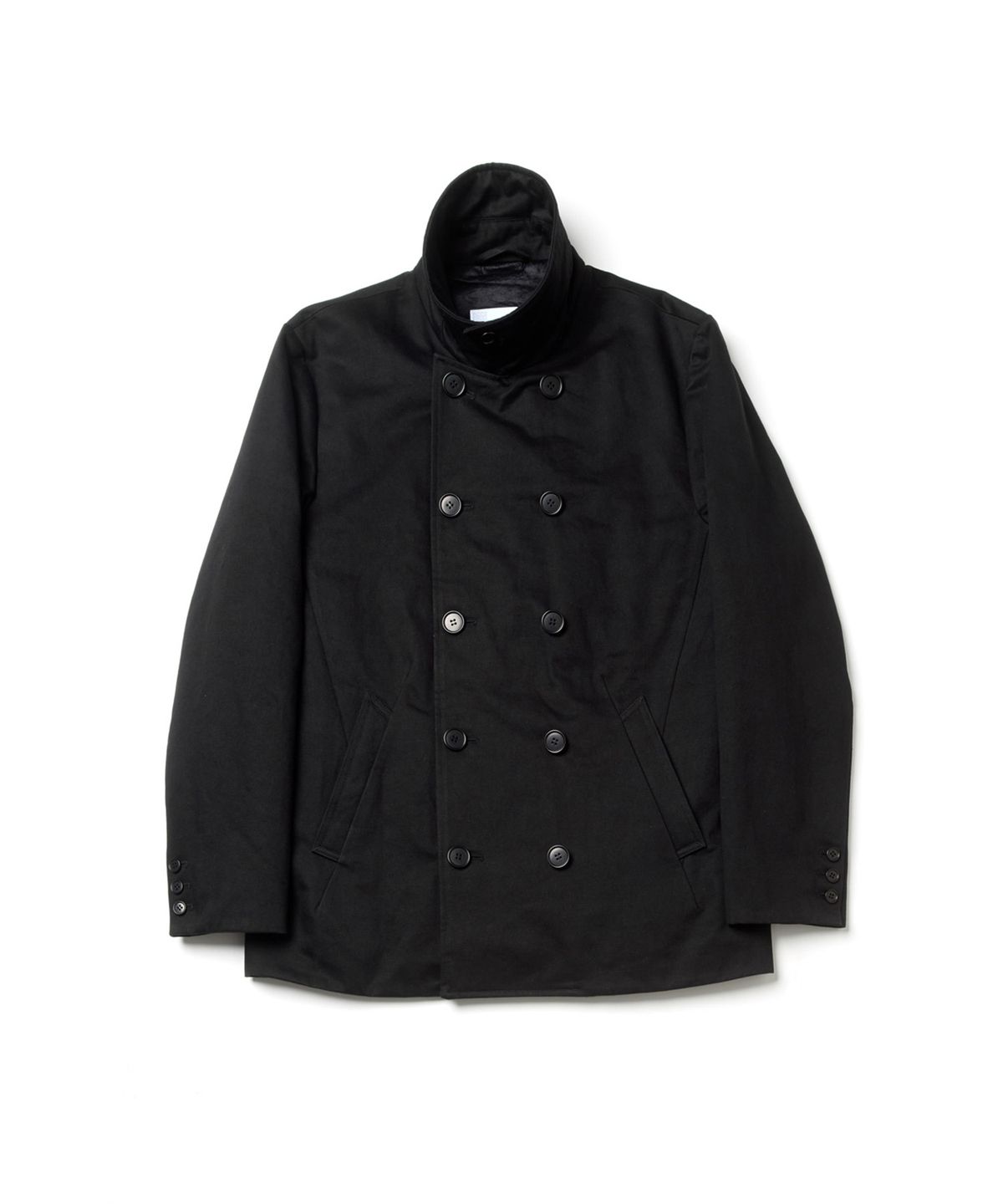 해칭룸(HATCHINGROOM) Pea Coat Black