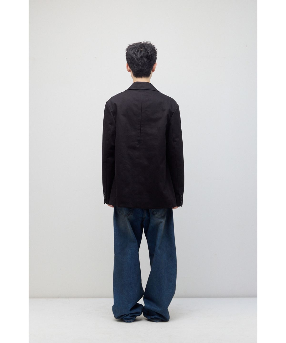 해칭룸(HATCHINGROOM) Pea Coat Black