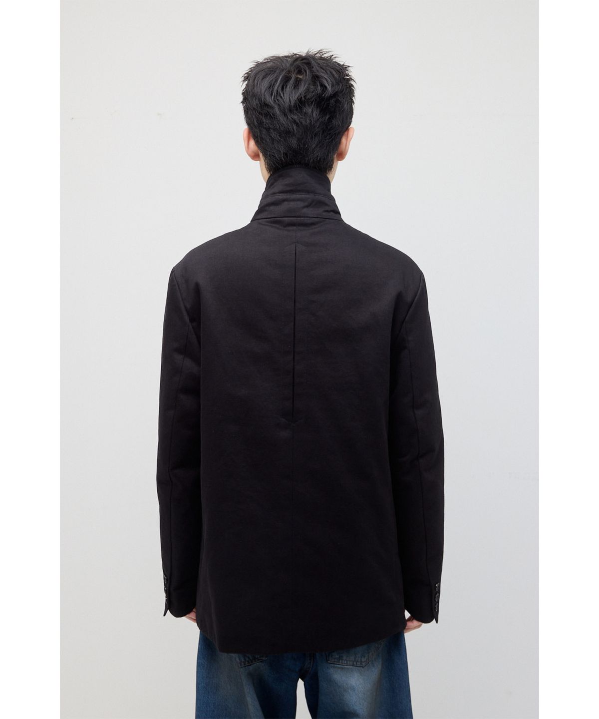 해칭룸(HATCHINGROOM) Pea Coat Black