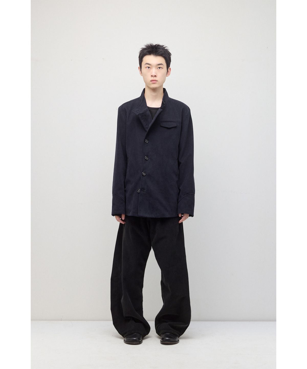 해칭룸(HATCHINGROOM) Fencing Coat Dark Navy