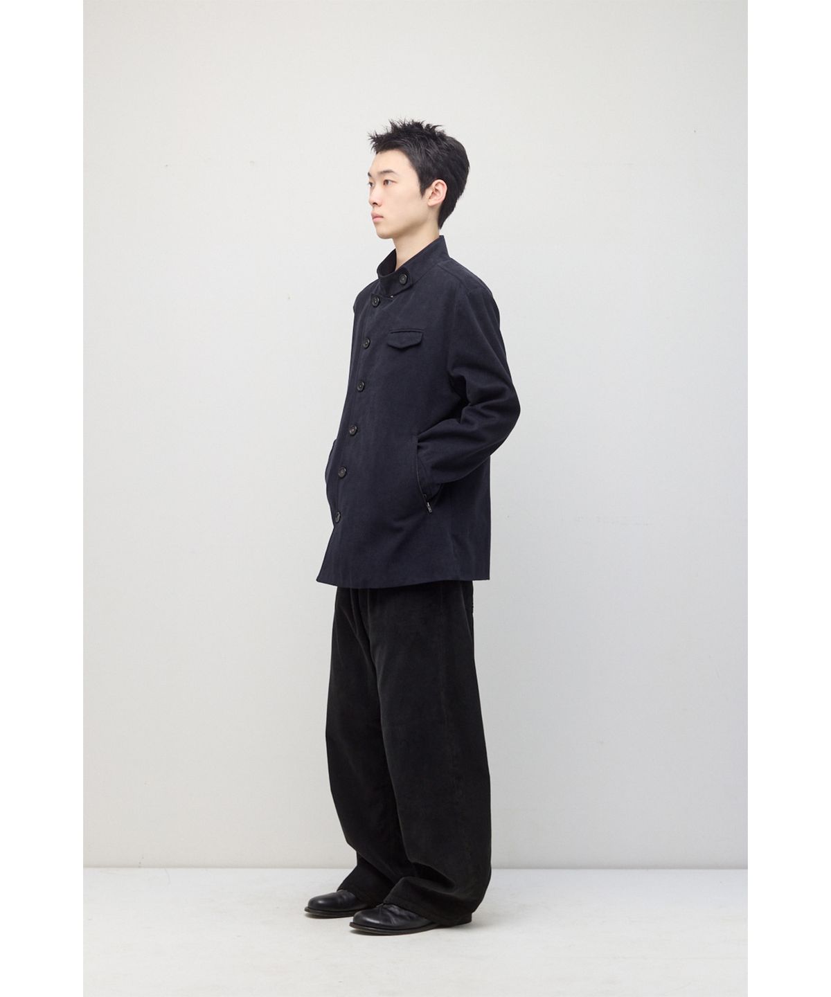 해칭룸(HATCHINGROOM) Fencing Coat Dark Navy